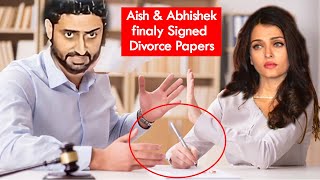 Abhishek Bachchan confirmed divorce with aishwarya rai amp gave a shocking Reaction on their divorce [upl. by Mather]