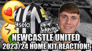 NEWCASTLE 20232024 HOME KIT REACTION [upl. by Masha576]