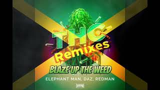 Elephant Man Daz Dillinger Redman quotBlaze Up The Weedquot  THC Remixes [upl. by Ydnyc593]