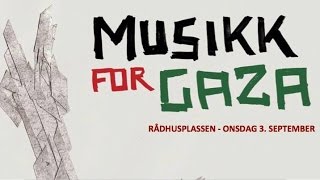 Nosizwe  Musikk for Gaza  Rådhusplassen 2014 [upl. by Notaes]