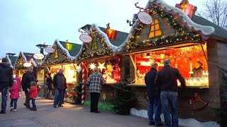 🎅 Oberhausen Kerstmarkt in 4K Ultra HD [upl. by Doralia]