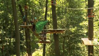 Hochseilpark und Kletterpark in Straubing Niederbayern [upl. by Akienat]