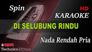 SPIN  DI SELUBUNG RINDU  NADA RENDAH PRIA   KARAOKE [upl. by Mmada]