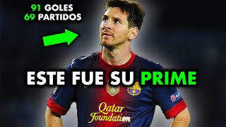 Cómo Messi Hizo 91 Goles en UN AÑO [upl. by Htebasil]