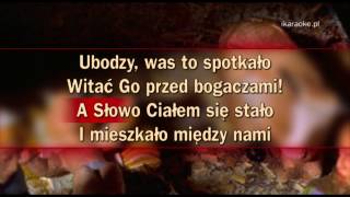 Kolęda  Bóg się rodzi karaoke [upl. by Eneiluj520]