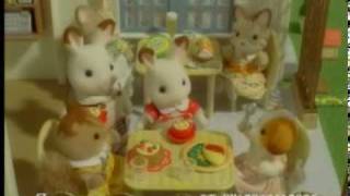 Sylvanian Families Courtyard Restaurant [upl. by Carrissa]