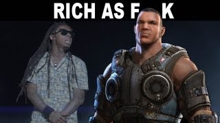 Lil Wayne ft 2 Chainz  Rich As Fk Gears of War Judgment Remix [upl. by Ahsaela]