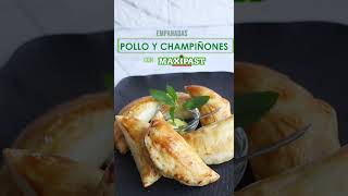 EMPANADAS DE POLLO CON CHAMPIÑONES [upl. by Nelleus]