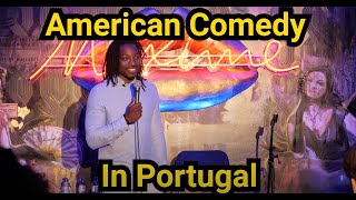 American Comedy in Portugal Preacher Lawson Stand Up [upl. by Aynom]