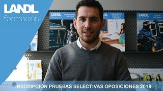 Oposiciones 2018 ¿cuáles son los pasos para hacer la inscripción de las pruebas selectivas [upl. by Bodkin]