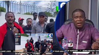 Agya Kwabena shed tears over the current situation of Ghanaian student internationally [upl. by Wolbrom]