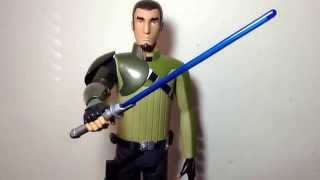 Star Wars Rebels 20quot Kanan Jarrus Jakks Pacific Figure Review [upl. by Iaverne]