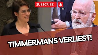 Partijgenoot Omtzigt Hertzberger maakt KORTE METTEN met Timmermans amp zijn EUwet [upl. by Rap902]