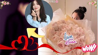 Song Hye Kyo shows off a lavish gift from her loved one no wonder shes so enamored [upl. by Enenaj680]