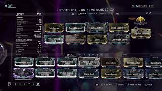 Warframe Tigris Prime build [upl. by Riordan]