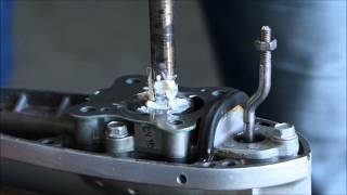 Honda 10Hp 4Stroke impeller change [upl. by Ahsillek]