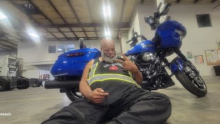 Ride with me to Eckert Chiropractic center to get adjustedon the 2024 HarleyDavidson Road Glide [upl. by Jestude]