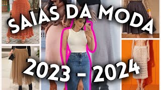 🔴Essas SAIAS estão na MODA E VÃO BOMBAR EM 2024  Maga Moda [upl. by Maiga]