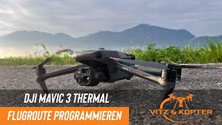 DJI Mavic 3 Thermal Flugroute für die Kitzrettung programmieren [upl. by O'Driscoll]