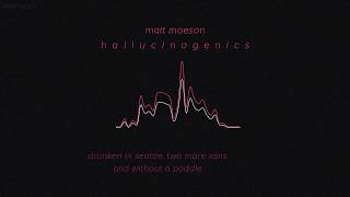 matt maeson  hallucinogenics stripped  lyrics [upl. by Sgninnej]