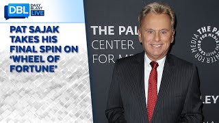 Pat Sajak Takes His Final Spin on ‘Wheel of Fortune’ [upl. by Neerehs]