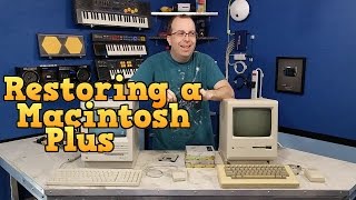 Restoring the Macintosh Plus to working order [upl. by Nnaes]