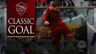 Classic Goal Totti v Sampdoria [upl. by Old603]