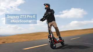 Segway ZT3 Pro E eKickScooter  Dutch [upl. by Yrelle]