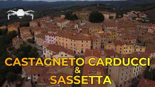 Castagneto Carducci amp Sassetta  Costa degli Etruschi  Drone 4K [upl. by Asille662]