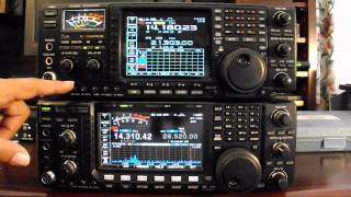 Icom 7600 Vs Ic756 Pro III Part 1 Construction and Layout [upl. by Aimehs]