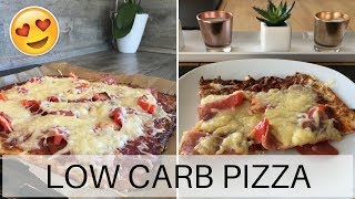 BESTE LOW CARB PIZZA Ohne Thunfisch [upl. by Eicats]