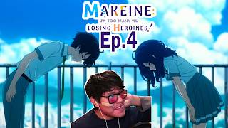 Bienvenido al club de los rechazados  Ep 4 Reaction Makeine Too Many Losing Heroines [upl. by Edaj201]