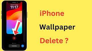 iPhone Me Wallpaper Delete Kaise Karen  How To Delete Wallpaper In iPhone [upl. by Sussman]