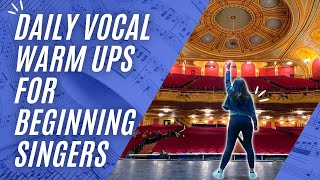 Beginner Voice Lessons For Singers  Full Range Scales amp Exercises [upl. by Pelagi812]