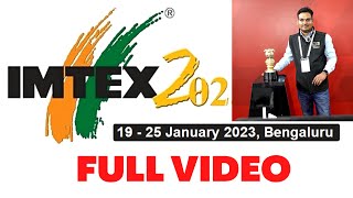 IMTEX 2023  FULL VIDEO  ALL EXIBITORS AND VISITORS  CNC machine expo 2023  machine expo [upl. by Aikemot]