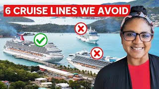 6 Cruise Lines We Avoid [upl. by Niras]