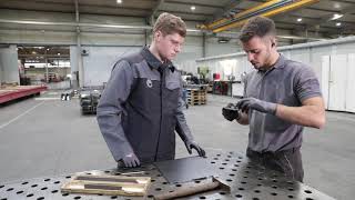 Ausbildung zum Metallbauer Konstruktionstechnik mwd bei Ferro [upl. by Ahsiniuq259]