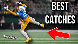 Best Catches Of The 20232024 NFL Season ᴴ ᴰ [upl. by Alyehc]