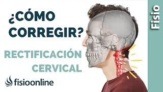 Los 3️⃣ MEJORES EJERCICIOS para la RECTIFICACIÓN CERVICAL [upl. by Eimmas701]