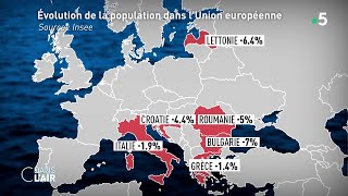 LEurope et la crise démographique  Reportage cdanslair 26012022 [upl. by Dimitris]