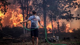 Portugal em situação de alerta devido aos incêndios [upl. by Allit304]