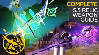 Complete FFXIV Shadowbringers Relic Weapon Guide 558 [upl. by O'Shee]