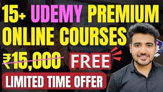 Udemy Free Courses With Free Certificate  Students Must Watch 🔥 100 Udemy Discount Coupon Code [upl. by Huppert]