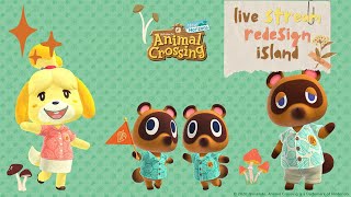 animal crossing island redesign day 1 [upl. by Mcnamee]