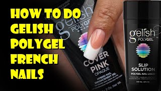 PolyGel French Nails Tutorial [upl. by Batista]