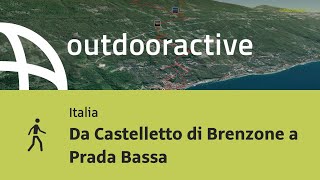 Escursione in Italia Da Castelletto di Brenzone a Prada Bassa [upl. by Nohcim923]