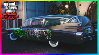 NEW Halloween Update Here GHOST HUNT Car PHANTOM Car UFO Money GTA 5 2023 GTA Online Update [upl. by Catherine]