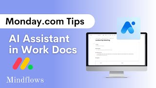 Mondaycom Tip  AI Assistant in Workdocs [upl. by Aihtennek]