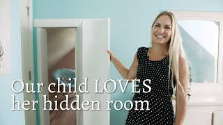 Testimonial Our Daughter Loves Her Hidden Door by Murphy Door® [upl. by Nihi919]