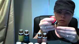 Making a capsule using Pepperming Lemon Grapefruit Cinamon Bark and Ocotea with Jen OSullivan [upl. by Iderf]